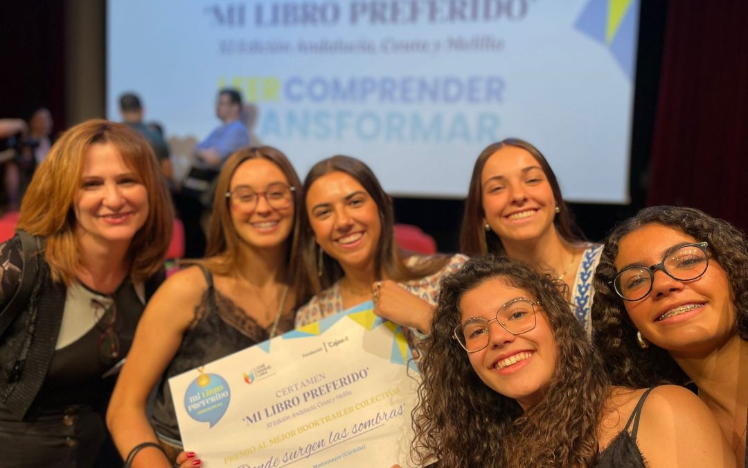 Galardonadas cinco alumnas del centro con el premio al mejor Booktrailer de Andalucía